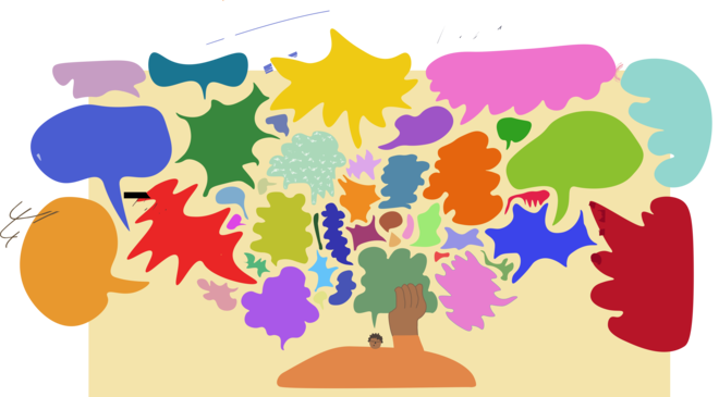 Kielilllä puhumisesta